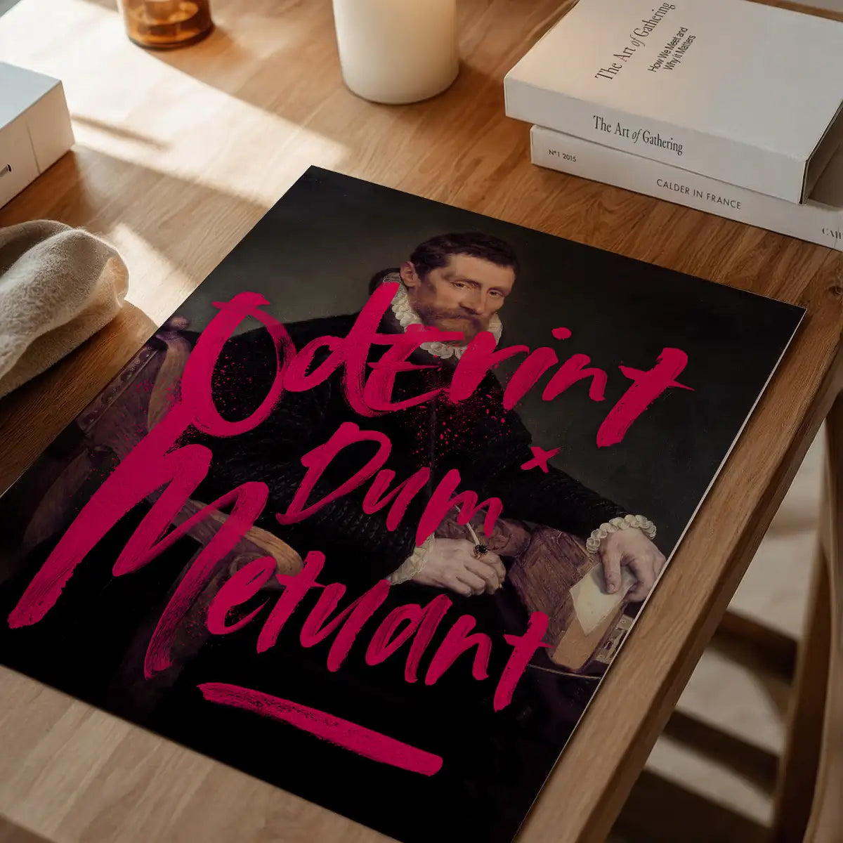 Oderint Dum Metuant Graffiti Print