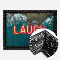 Laugh Neon Ocean Print
