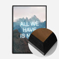 Black Wood Frame