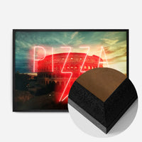 Pizza Sign Rome Neon Print