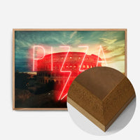 Pizza Sign Rome Neon Print