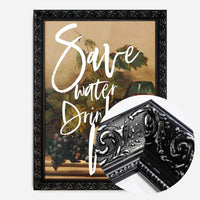 Save Water Drink Wine Quote Print