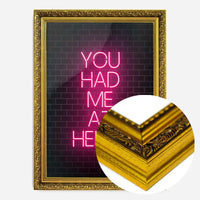 You Had Me At Hello Neon Print