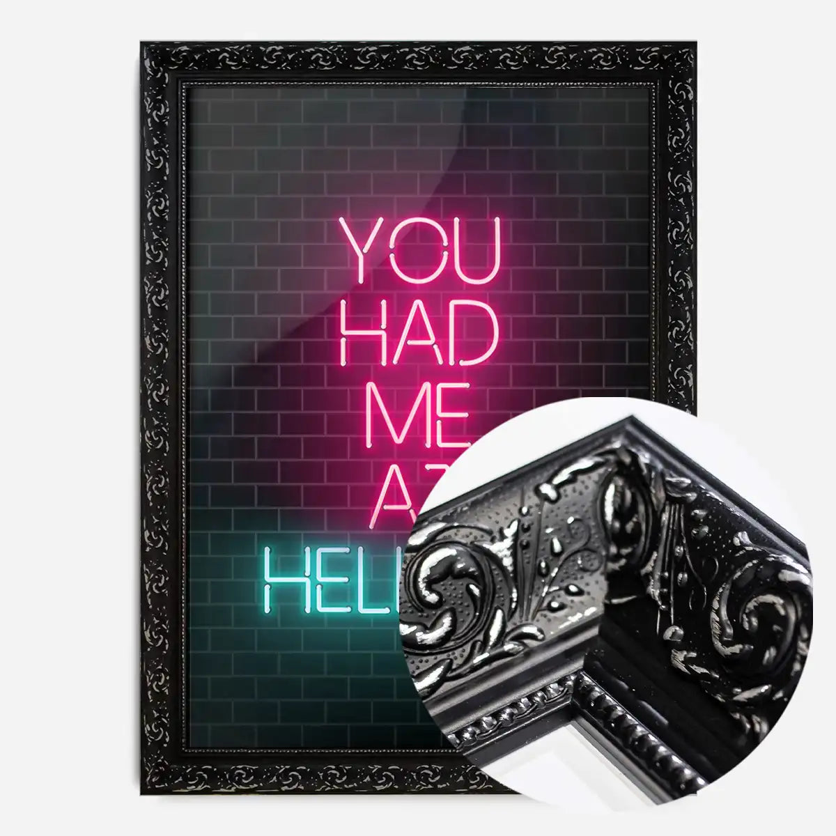 You Had Me At HellNO Neon Print