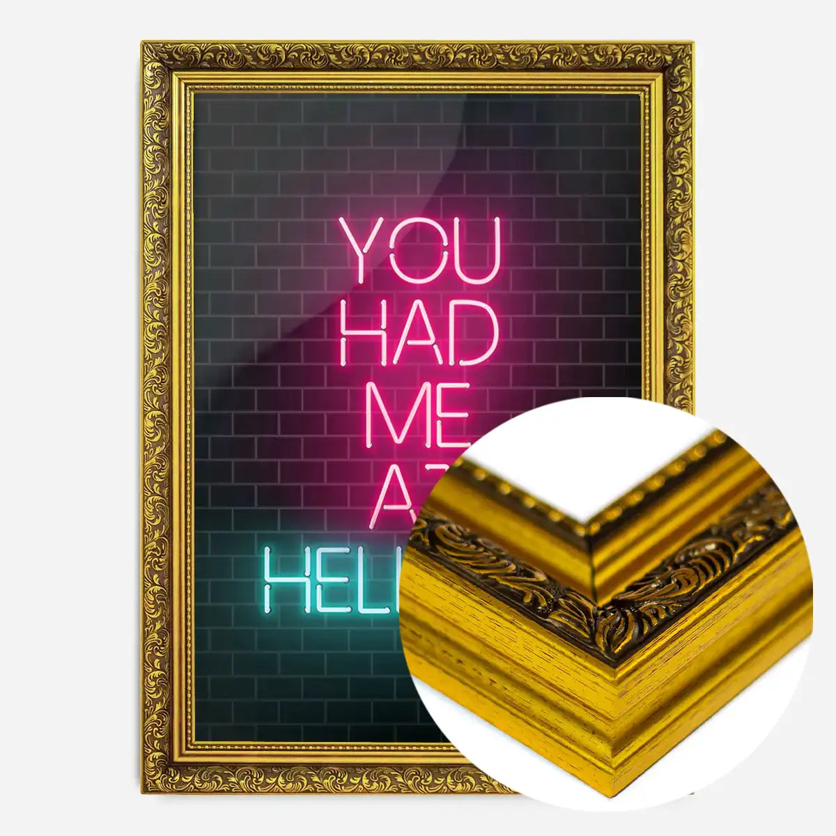 You Had Me At HellNO Neon Print