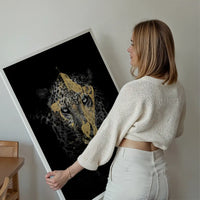 Gold Leopard Print