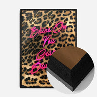 Shine On You Crazy Diamond Leopard Print