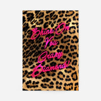 Shine On You Crazy Diamond Leopard Print
