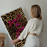 Shine On You Crazy Diamond Leopard Print