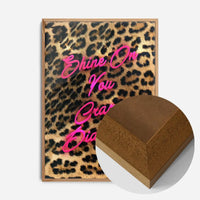 Shine On You Crazy Diamond Leopard Print