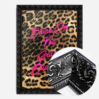 Shine On You Crazy Diamond Leopard Print