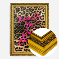 Shine On You Crazy Diamond Leopard Print