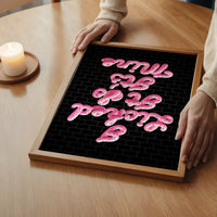 I Licked It Icing Black Print