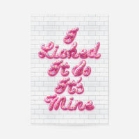 I Licked It Icing Print