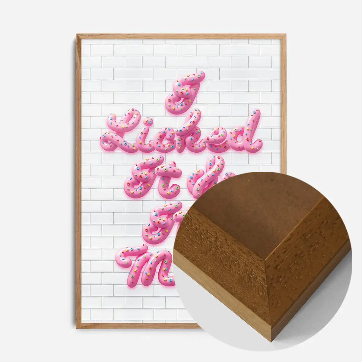 I Licked It Icing Print