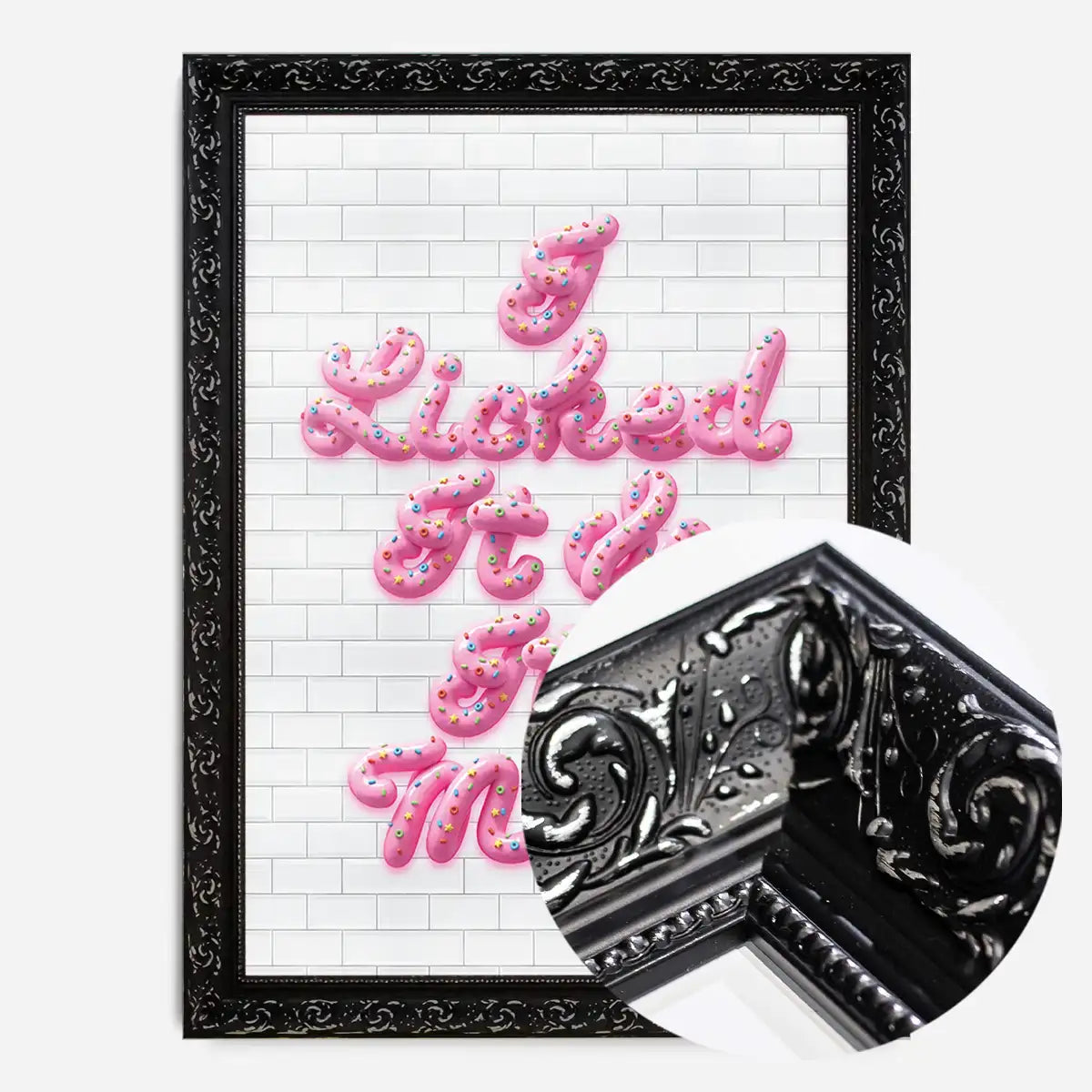 I Licked It Icing Print