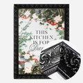 Black Ornate Frame