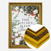 This Kitchen Is For Dancing Floral Quote Print