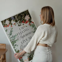 Supersonic Gin & Tonic Lyrics Print