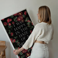 I Was Happy In The Haze Of a Drunken Hour Lyrics Print