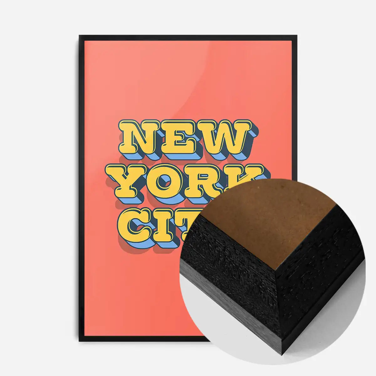 New York City Typography Print