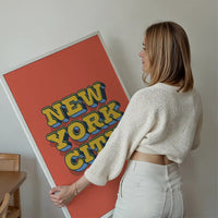 New York City Typography Print