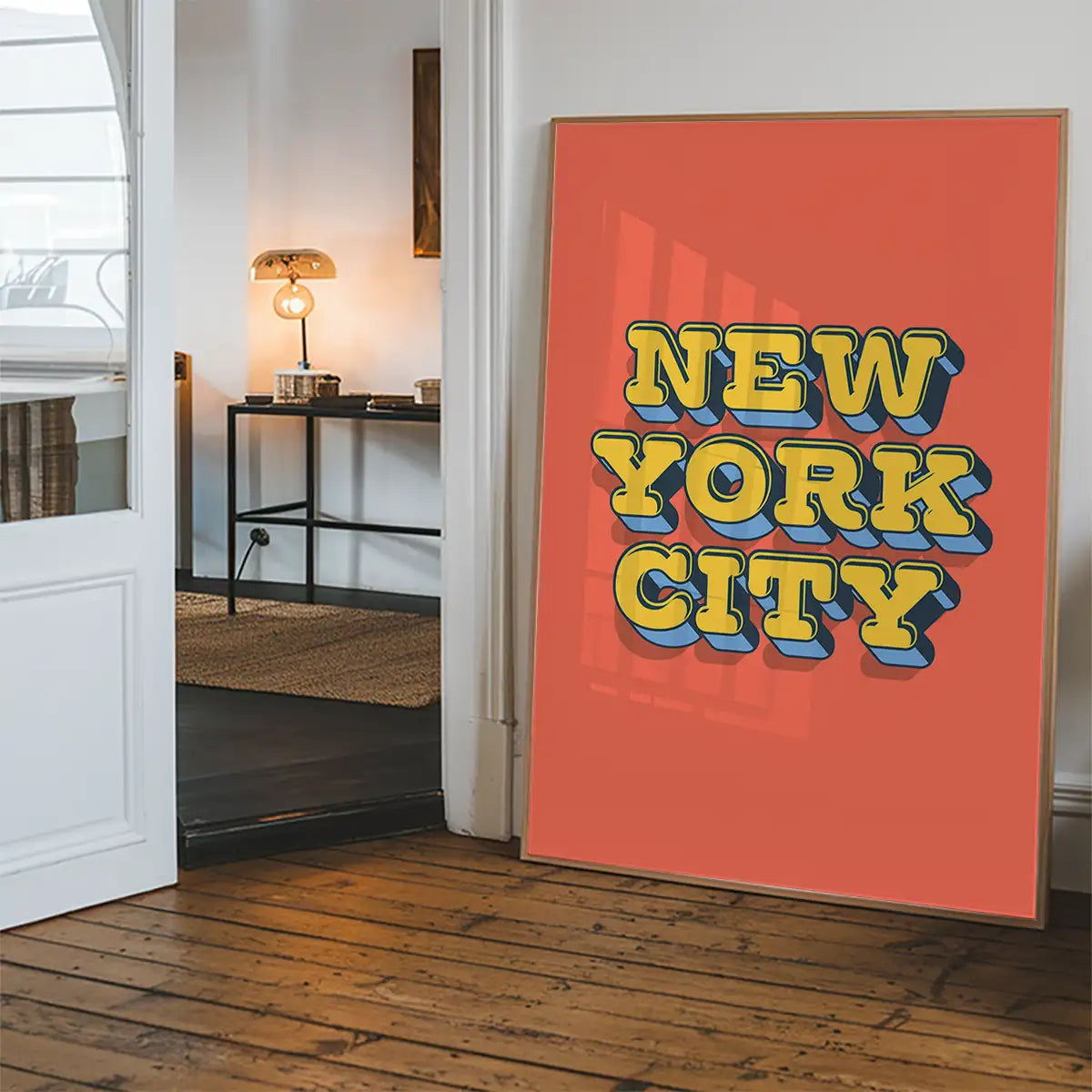 New York City Typography Print