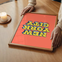 New York City Typography Print