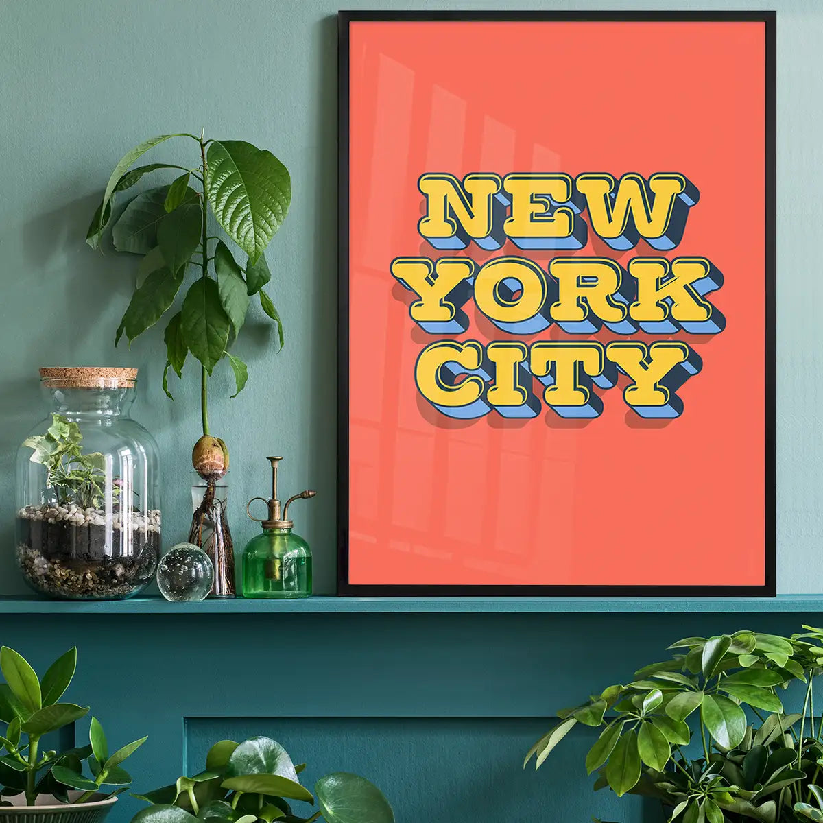 New York City Typography Print