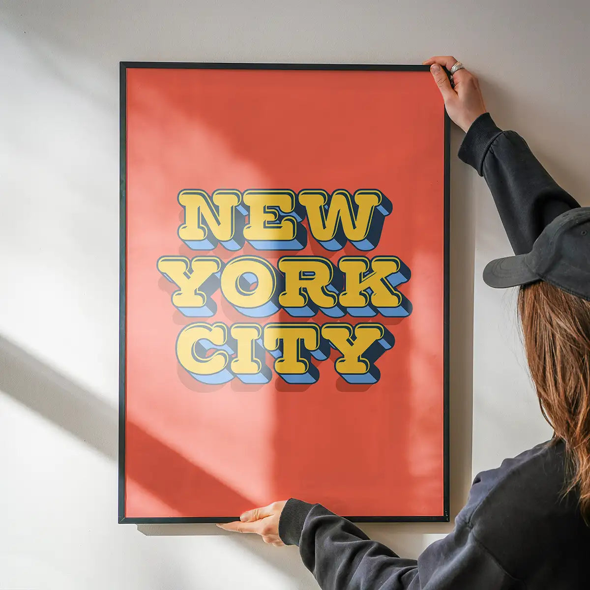 New York City Typography Print