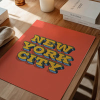 New York City Typography Print