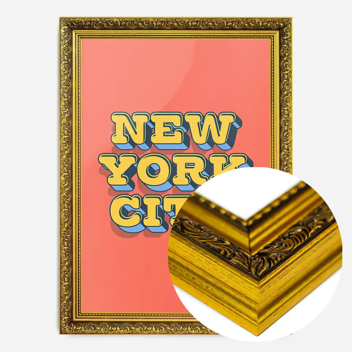 New York City Typography Print