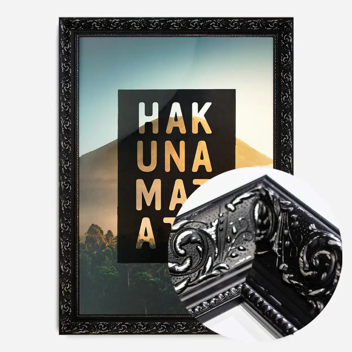 Hakuna Matata Quote Sunset Print