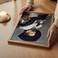 Gang Portrait LV Scarf Print
