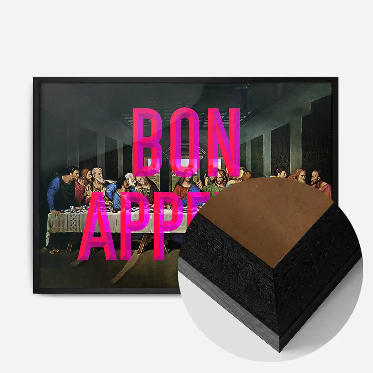Bon Appetit Typography Print