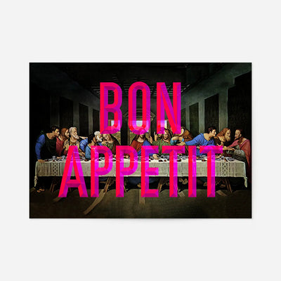 Bon Appetit Typography Print