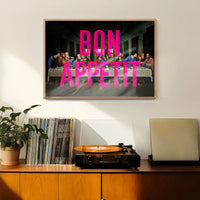 Bon Appetit Typography Print