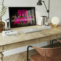Bon Appetit Typography Print