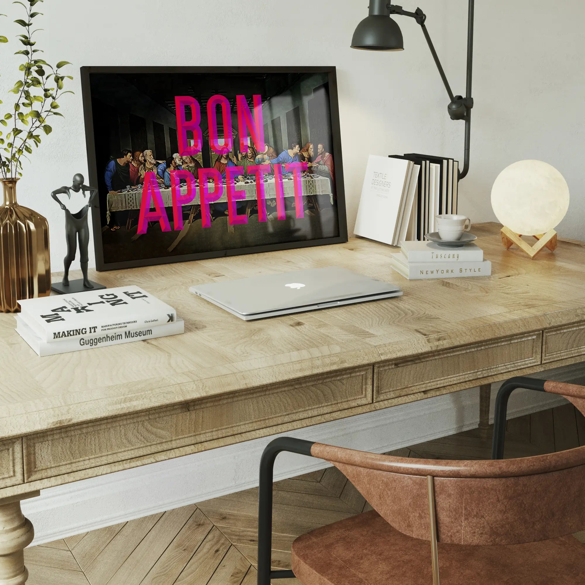 Bon Appetit Typography Print