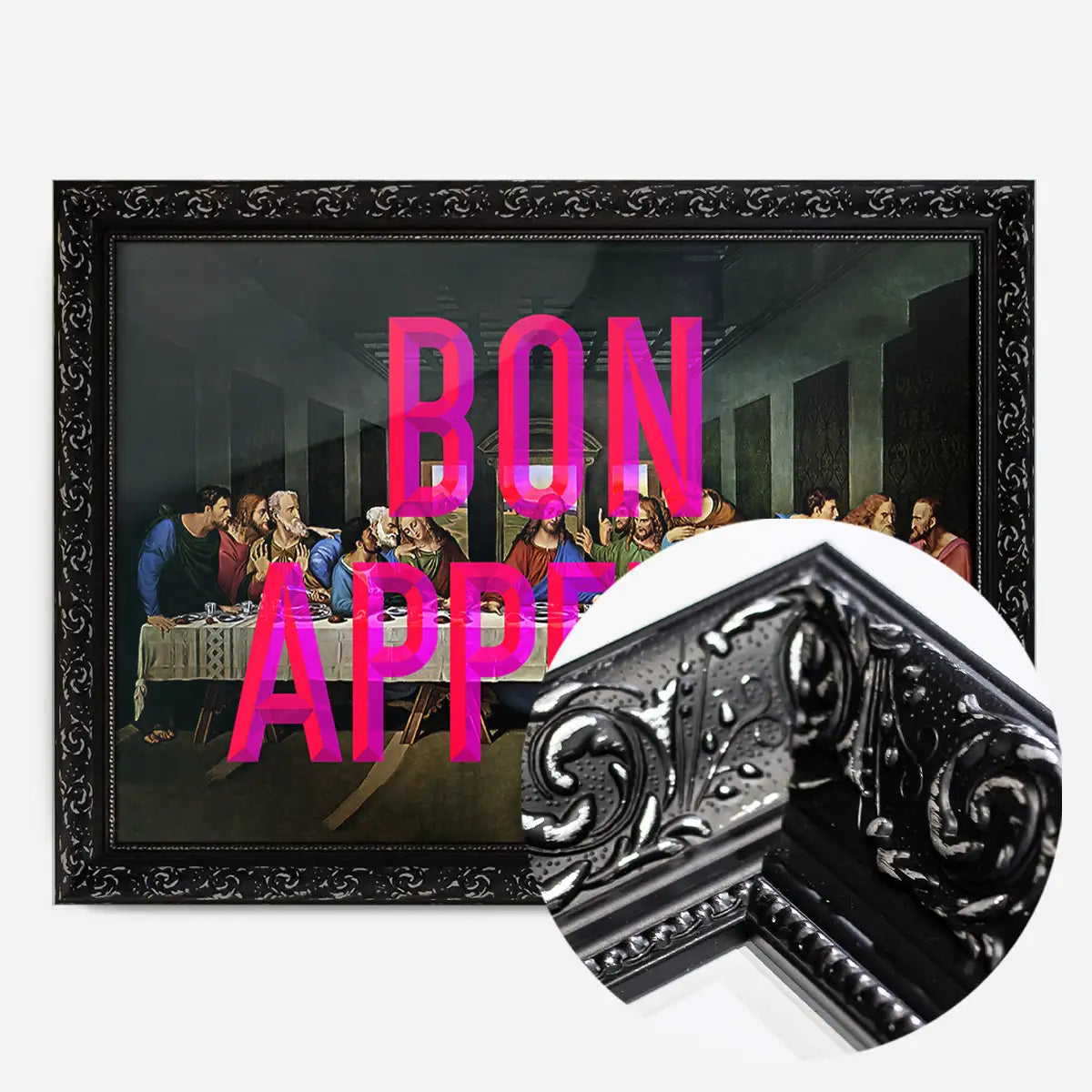 Bon Appetit Typography Print