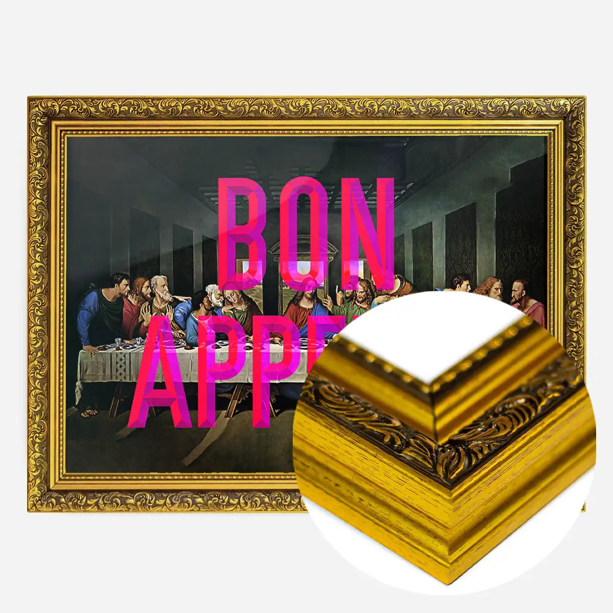 Bon Appetit Typography Print