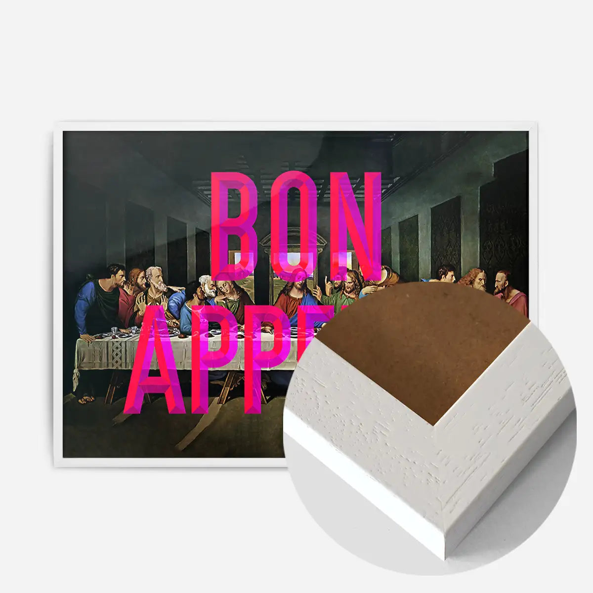 Bon Appetit Typography Print