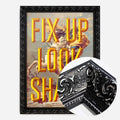 Black Ornate Frame