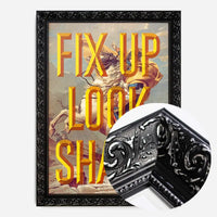 Fix Up Look Sharp Typography Print