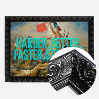 Harder Better Typography Print
