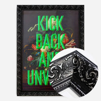 Kick Back Typography Print