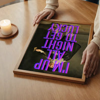 Get Lucky Typography Print