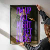 Get Lucky Typography Print
