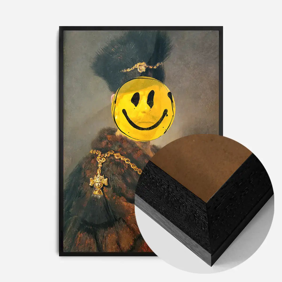 Nobleman Smiley Painting Print