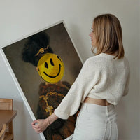 Nobleman Smiley Painting Print